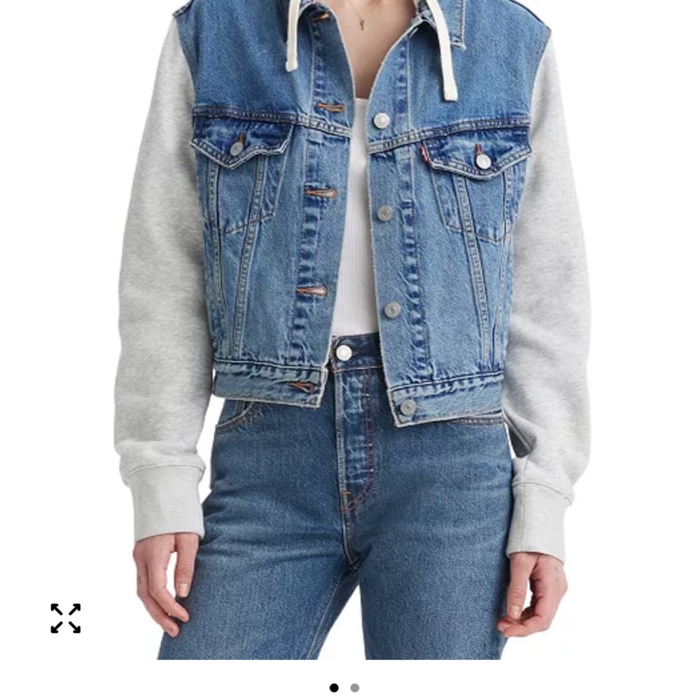 Levi's Women's Hybrid Hoodie Trucker Jacket